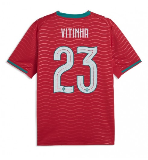 Portugali Vitinha #23 Kotipaita MM-kisat 2026 Lyhythihainen Portugali Vitinha #23 Kotipaita MM-kisat 2026 Lyhythihainen